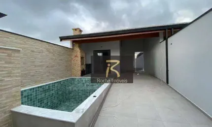 Casa com 2 dormitórios à venda, 85 m² por R$ 430.000,00 - Flora Rica II - Peruíbe/SP