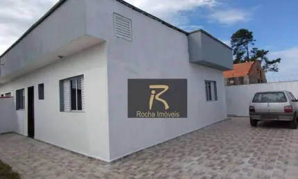 Casa com 2 dormitórios à venda, 65 m² por R$ 250.000 - Balneário São João Batista I - Peruíbe/SP