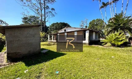 Chácara com 2 dormitórios à venda, 1914 m² por r$ 200.000,00 - chácaras tamoio - peruíbe/sp