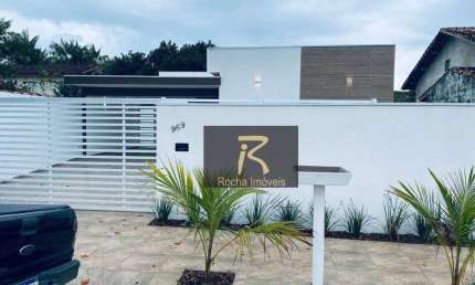 Casa com 3 dormitórios à venda, 140 m² por R$ 630.000,00 - Jardim Beira-Mar - Peruíbe/SP