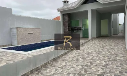Casa com 3 dormitórios à venda, 90 m² por R$ 410.000,00 - Cidade Nova Peruibe - Peruíbe/SP