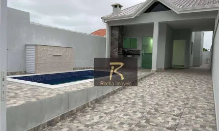 Casa com 3 dormitórios à venda, 90 m² por R$ 410.000,00 - Cidade Nova Peruibe - Peruíbe/SP