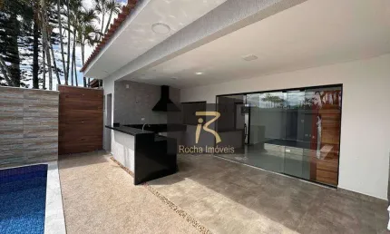 Casa765 mts da praia com 3 dormitórios à venda, 132 m² por R$ 770.000 - Jardim Imperador - Peruíbe/SP
