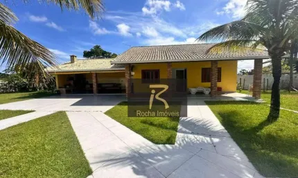 Excelente Casa no condomínio  com 6 dormitórios à venda, 650 m² por R$ 1.800.000.00 - Boungaiville - Peruíbe/SP