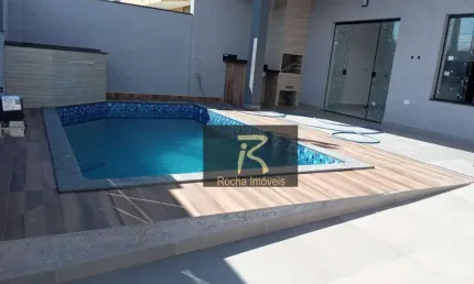Casa com 3 dormitórios à venda - Parque Oasis, Peruibe/SP- Peruíbe/SP