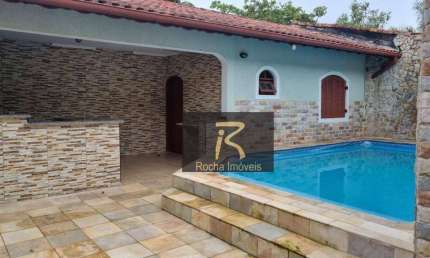 Casa com 3 dormitórios, 150 m² - venda por R$ 750.000,00 ou aluguel por R$ 3.800,00/mês - Estância Balneária Belmira Novaes - Peruíbe/SP
