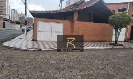 Casa com 3 dormitórios à venda, 200 m² por R$ 640.000 - Aviação - Praia Grande/SP