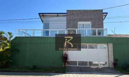 Sobrado com 3 dormitórios à venda, 159 m² por R$ 800.000,00 - Estância Balneária Tupy - Itanhaém/SP