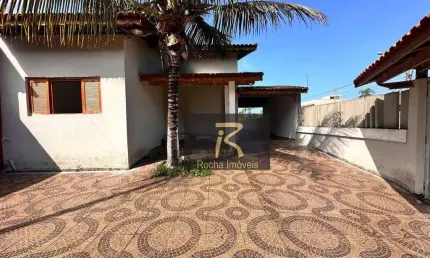 Casa com 4 dormitórios à venda, 195 m² por r$ 350.000,00 - estância balneária convento velho - peruíbe/sp
