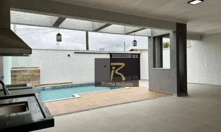 Oportunidade Casa arquitetura moderna área gourmet com piscina R$ 750.000.00