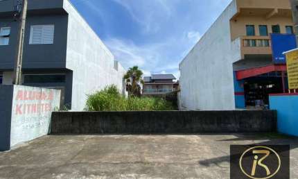 Terreno comercial à venda no Balneário Josedy, Peruíbe 