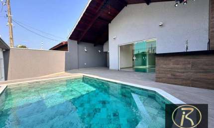 Casa com 3 dormitórios à venda, 150 m² por R$ 800.000,00 - Parque Balneário Oásis - Peruíbe/SP