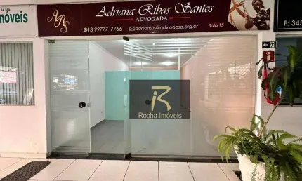 Loja para alugar, 38 m² por r$ 800,00/mês - centro - peruíbe/sp