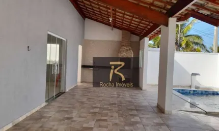 Casa com 4 dormitórios à venda, 161 m² por R$ 750.000,00 - Parque Balneário Oásis - Peruíbe/SP