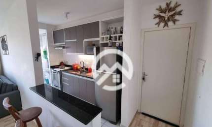 Apartamento com 2 dormitórios à venda, 56 m² por R$ 292.000,00 - Residencial Cores das Indias - Caçapava/SP