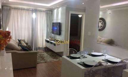 Apartamento com 2 dormitórios à venda, 54 m² por R$ 265.000,00 - Parque São Luís - Taubaté/SP