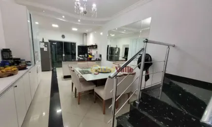 Sobrado com 5 dormitórios à venda, 268 m² por r$ 1.500.000,00 - alberto ronconi - tremembé/sp