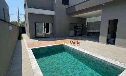 Casa com 3 dormitórios à venda, 214 m² por R$ 1.600.000,00 - Condomínio Terras do Vale	 - Caçapava/SP