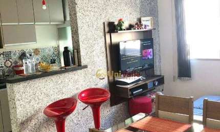 Apartamento com 2 dormitórios à venda, 49 m² por R$ 225.000 - Esplanada Independência - Taubaté/SP