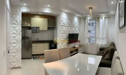 Apartamento com 2 dormitórios à venda, 44 m² por R$ 240.000,00 - Condomínio Porto Fino - Taubaté/SP