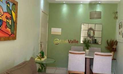 Apartamento com 2 dormitórios à venda, 49 m² por R$ 180.000 - Campos Elíseos - Taubaté/SP