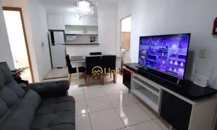 Apartamento com 2 dormitórios à venda, 42 m² por r$ 210.000 - parque senhor do bonfim - taubaté/sp