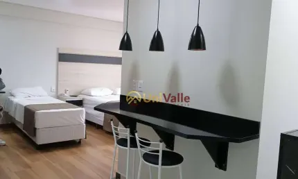 Apartamento com 1 dormitório para alugar, 45 m² por R$ 2.350,00/mês - Centro - Taubaté/SP