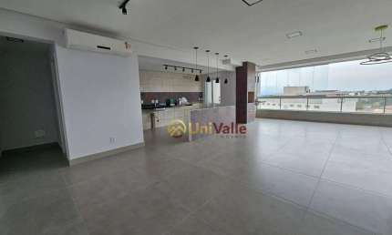 Apartamento com 2 dormitórios para alugar, 119 m² por R$ 5.980,00/mês - Vila Costa - Taubaté/SP
