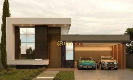 Casa com 3 dormitórios à venda, 180 m² por R$ 1.438.000,00 - Condomínio Terras do Vale - Caçapava/SP