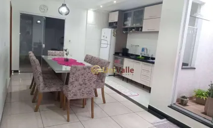 Casa com 3 dormitórios à venda, 160 m² por r$ 395.000,00 - vila bela - taubaté/sp