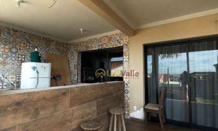 Casa com 3 dormitórios à venda, 130 m² por R$ 585.000 - Chácaras Reunidas Brasil - Taubaté/SP