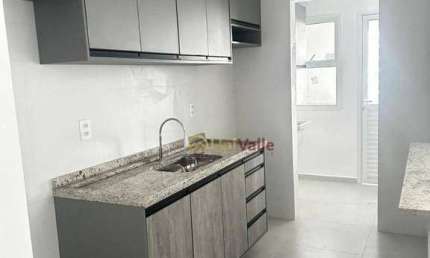 Apartamento com 2 dormitórios, 77 m² - venda por R$ 450.000,00 ou aluguel por R$ 3.150,00/mês - Edifício La Palma - Taubaté/SP
