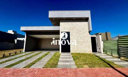 Casa Condomínio à venda, 3 quartos, 3 suítes, 4 vagas, Estância dos Ipês - Uberaba/MG