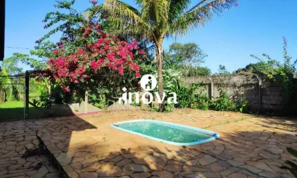 Chácara à venda, 5 quartos, 2 suítes, 6 vagas, rural - uberaba/mg