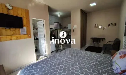 Kitnet / flat mobiliado para locação, bairro são cristóvão.