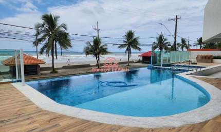 APARTAMENTO FRENTE MAR 2 DORMITÓRIOS LAZER COMPLETO MONGAGUA