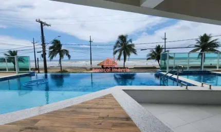 Apartamento frente mar 2 quartos lazer completo mongagua