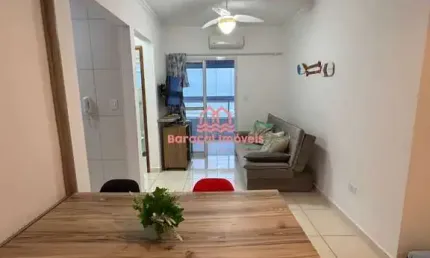 Apartamento em Praia Grande para Alugar 1 quarto, banheiro ,varanda gourmet