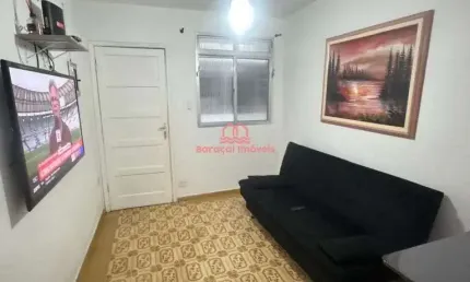 Apartamento para aluguel definitivo,  na Guilhermina,  perto da praia, 1 quarto