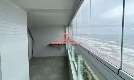 Apartamento frente mar  3 quartos  à venda em vila caiçara, praia grande - sp