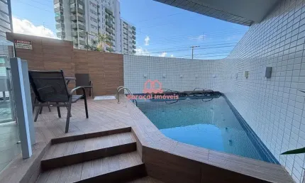 Apartamento com 2 dormitórios à venda, 64m² por r$370.000 - caiçara - pg