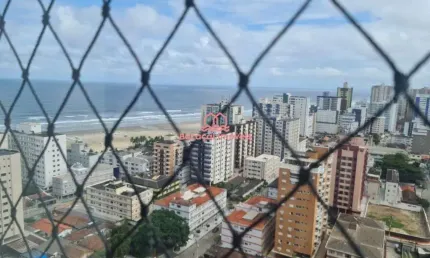 Apartamento Venda em Vila Guilhermina, Praia Grande - SP 3 QUARTOS COM VISTA MAR