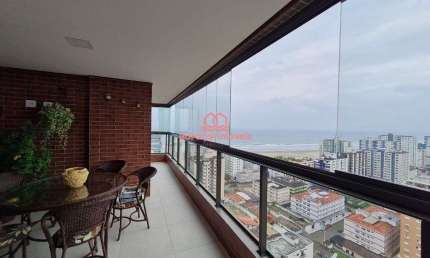 Apartamento à Venda em Vila Guilhermina, Praia Grande - SP MOBILIADO