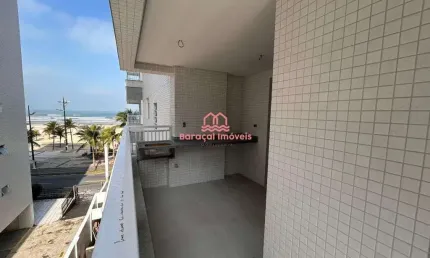 Apartamento à venda em vila guilhermina, praia grande - sp 2 quartos lateral