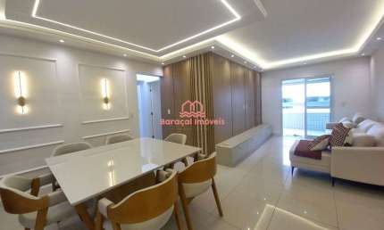 Apartamento à Venda em Vila Guilhermina, Praia Grande - SP MOBILIADO .