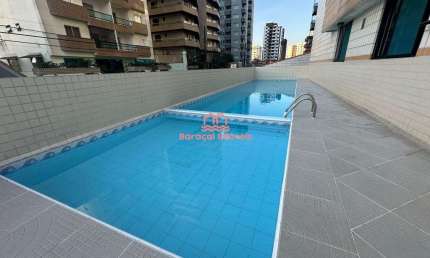 Apartamento com 1 Quarto à venda, 52m² por R$265.000,00 - Tupi - Praia Grande/SP