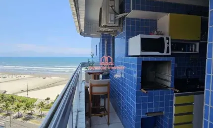 Apartamento 2 Quartos  com Vista Mar !!  Mobiliado.