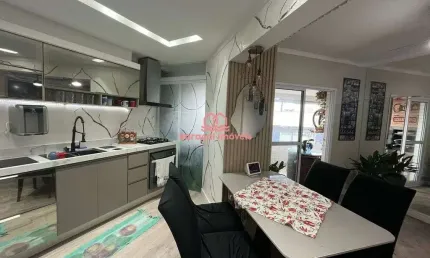 Lindo apartamento mobiliado,  moderno, bem localizado, a venda na Guilhermina