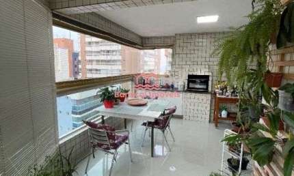 Apartamento com 3 quartos à venda na Rua Carlos Martiniano de Andrade Bitencourt, 93, Aviação, Praia Grande