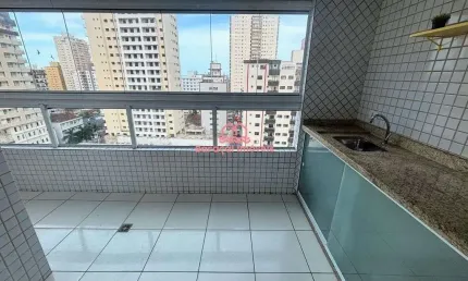 Apartamento 2 Quartos  à venda, 89m² por R$450.000 - Aviação - Praia Grande/SP